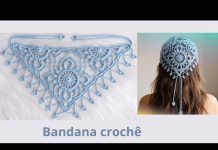 Yeni Başlayanlar için Tığ İşi Bandana Yapımı - Örgü Modelleri - kolay bandana modelleri örgü bandana pinterest örgü saç bandı yapımı tığ işi bandana modelleri üçgen bandana modelleri