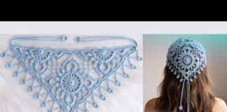 Yeni Başlayanlar için Tığ İşi Bandana Yapımı - Örgü Modelleri - kolay bandana modelleri örgü bandana pinterest örgü saç bandı yapımı tığ işi bandana modelleri üçgen bandana modelleri