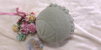 0-3 Aylık Bebek Şapkası Yapılışı - Bebek Örgü Modelleri - bebek şapka modelleri örgü anlatımlı bonnet modelleri anlatımlı bonnet şapka yapımı en güzel bebek şapka modelleri kız bebek şapka modelleri örgü