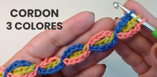 3 Renkli Kordon Nasıl Örülür? - Örgü Modelleri - kolay kordon yapımı kordon bağcık yapımı örgü kordon yapımı tığ işi kordon yapımı