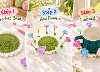 3D Çiçekli Bardak Altlığı Yapılışı 3D Çiçekli Bardak Altlığı Yapılışı - Örgü Modelleri - amigurumi bardak altlığı tarifi bardak altlığı örgü pinterest kolay bardak altlığı yapımı tığ işi bardak altlığı modelleri