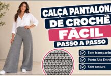 Bol Paça Pantolon Nasıl Örülür? - Örgü Modelleri - örgü pantolon ağı nasıl yapılır örgü pantolon yapımı yetişkin pantolon tığ işi pantolon yapımı