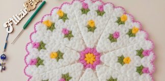 Çiçekli Yuvarlak Lif Modelleri Yapılışı - Lif Modelleri - basit lif modelleri güzel lif modelleri lif modelleri pinterest yeni yuvarlak lif modelleri yuvarlak lif modelleri pinterest yuvarlak lif yapımı