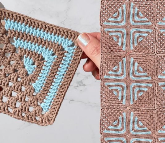 İki Renkli Kare Motif Yapılışı İki Renkli Kare Motif Yapılışı - Örgü Modelleri - kare motif modelleri kare motif örnekleri yapılışı kolay kare motif yapımı tığ işi kare motif örnekleri 1