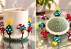 Yeni Yıl Örgü Bardak Altlığı Yapılışı - Amigurumi - amigurumi bardak altlığı tarifi bardak altlığı örgü pinterest kolay bardak altlığı yapımı tığ işi bardak altlığı modelleri