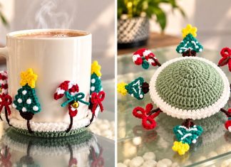 Yeni Yıl Örgü Bardak Altlığı Yapılışı - Amigurumi - amigurumi bardak altlığı tarifi bardak altlığı örgü pinterest kolay bardak altlığı yapımı tığ işi bardak altlığı modelleri