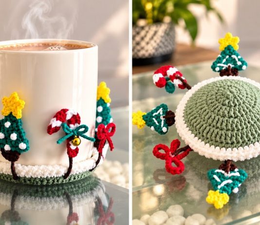 Yeni Yıl Örgü Bardak Altlığı Yapılışı - Amigurumi - amigurumi bardak altlığı tarifi bardak altlığı örgü pinterest kolay bardak altlığı yapımı tığ işi bardak altlığı modelleri